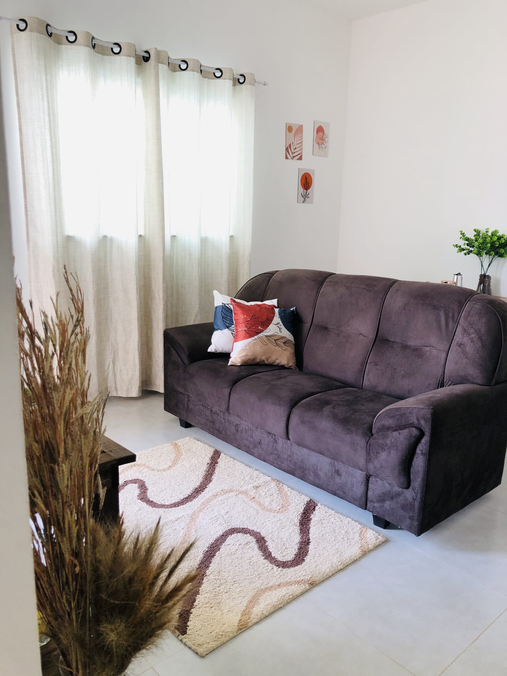 Outro ângulo da sala da Bella Home