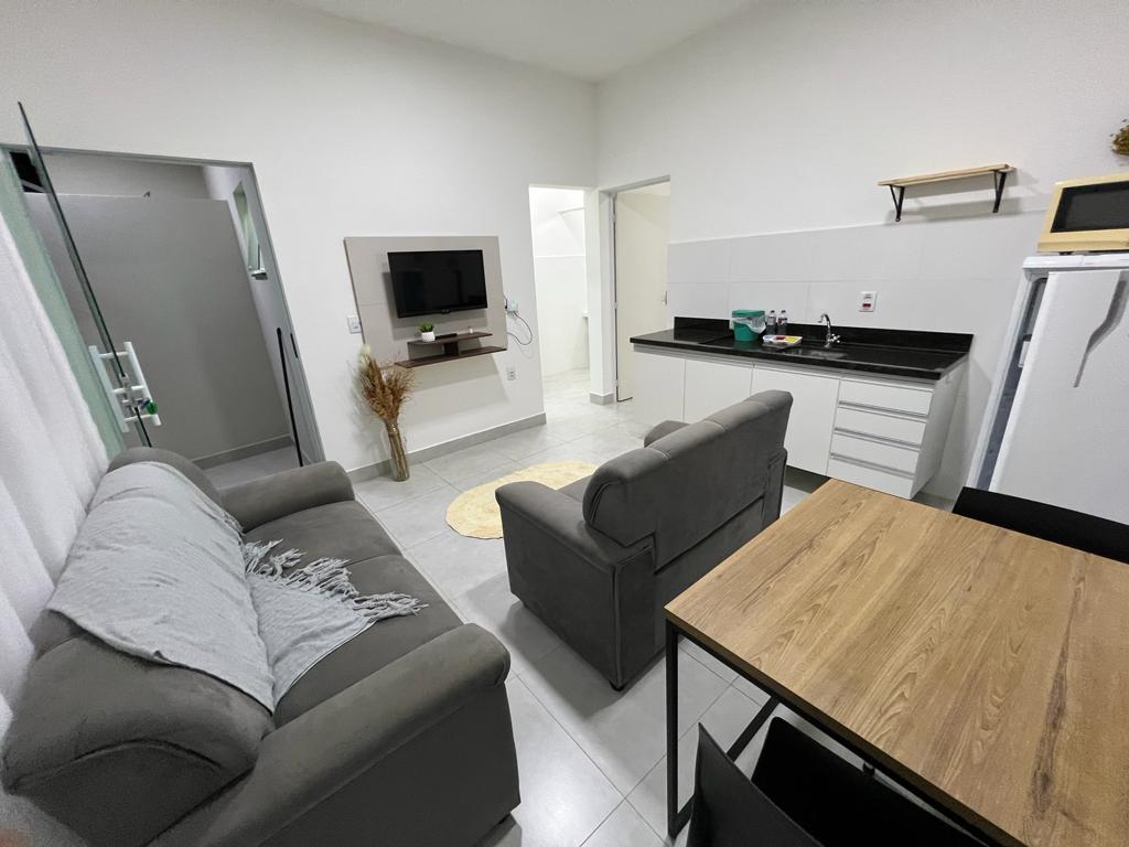 Sala e cozinha integradas da Bella Home